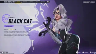[Marvel Rivals] Black Cat menu motion