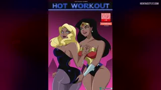 Hot Workout (Justice League) [Ghostlessm] - Free Cartoon Porn Comics