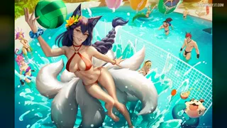 Pool Party Ahri (Zarory)