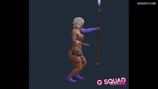 Some attack animations from the game I've been working on
