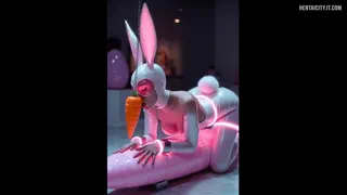 Teasing the horny bunny