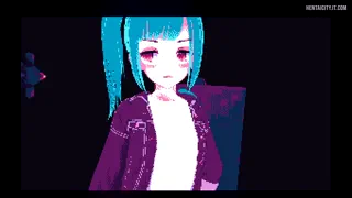 Introducing my first game: Synthetic Temptations. A slightly spooky, mostly spicy kinetic visual novel