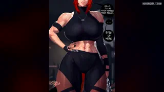 I whould love to be her training 'pet'