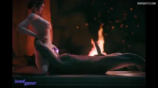 Zafina performing annual rituals [Tekken] (Lewdgazer)