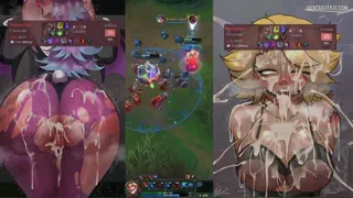 Had to show this Dumb Sona Slut why she should take Heal instead of Ignite lmao~ its the only correct summoner spell for an enchanter bitch like her~