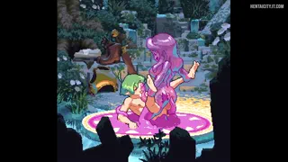 Pixelated slime love (Danbooru)