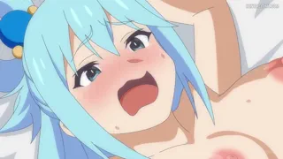 Aqua getting creampied (Nosuke199) [Konosuba]