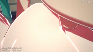 Having fun with Miku (Zoannansfw) [Vocaloid]