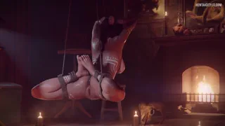 Lara Croft Bondage Tentacle Show [Tomb Raider] (Wildeer Studio)