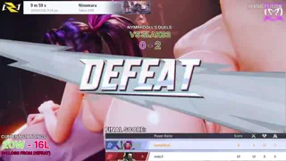 I was doing so well in my duels until I was humbled by a stronger DPS again and turned into his personal DPSSlut~