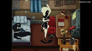 Literal scene from the game 'Beholder Conductor'