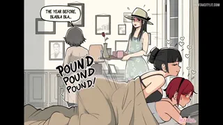 Pillow fight for sure🤤❤️ 🔥 (Artist: Lewdua)