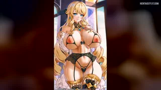 Navia and her gorgeous body (Mosleypainting) [Genshin Impact]