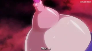 I woke up in a place I don't know where after fainting from hunting a monster, but what is certain is that my hands and feet were held by the monster's body parts and the monster's tentacles started to stimulate my body