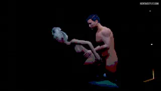 Pixelated 3D graphics