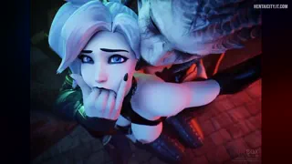 It is such a pain in the ass... and throat being dived on without my mommy. I really need her to protect me~