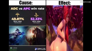 It's me! I'm the cringe loser locking in mage bot in all your games, ruining your precious "marksman role"! But who cares about that when I won? So keep bouncing that ADCunt on my APCock until I'm drained~