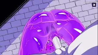 Cute purple slime girl (Anomalouscoffeemachine)