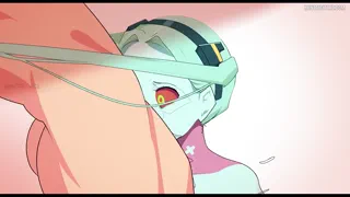 You're holding her hair like a rein