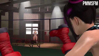 Futa Juri on Cammy and Chun-li (Pmmsfm) [Street Fighter]