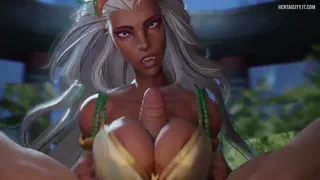[Marvel Rivals] POV: Storm (Ororo Munroe) Tittyfucks Your Big Cock - Animation by (Rougenine) - Audio by (Deathblooms)