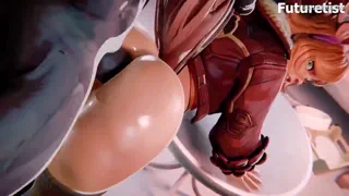 Got tired of this nut slut focusing her CC on me when diving their backline, so I started diving her holes instead