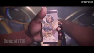 [Overwatch] POV: Domina Takes Your Hot Load to the Face - Animation by (Concat1110)
