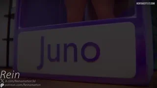 [Overwatch] POV: Your Juno Sex Doll Has Finally Arrived! - Animation by (Reinamation)