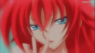 Rias in Issei's fantasy