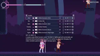 One of the most important features in any H-game: getting naked… or stripping someone else naked