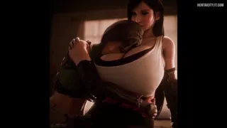 Would you like to rest your head on these beauties [Tifa Lockhart,final Fantasy] (Vreya3d )