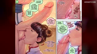 Tenten deepthroats Futa Tsunade (Crikai/crimsonkaiserin/me) [Naruto]