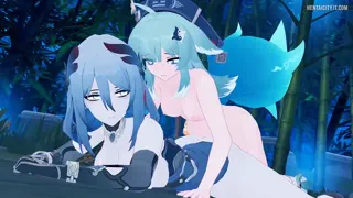 Make love under the moon (Lluanhyperzero)