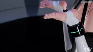 D.Va Suspended Sex Machine GIF (By Umbralabs)
