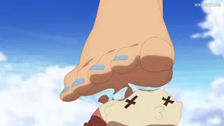 Anime Sticky Sea Cucumbers with cartoon sound effects