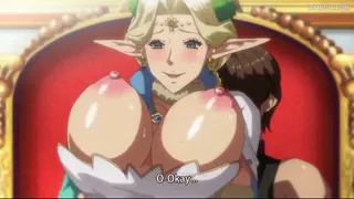 Busty Elf Queen Rides Cock
