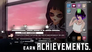 Trailer for the new big update of my adult visual novel [Goth Gasp]