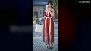 Ada Wong going outfit shopping (Stevencarson)