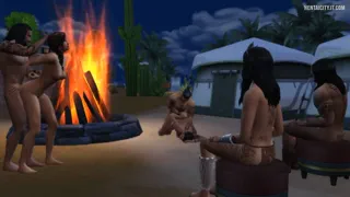 Life at the Zargan Camp (With Sex Gifs) [Sims 4]