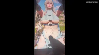 [23] Dia in game cum tribute💦 (The First Descendant)