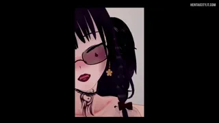 Airi testing you out before taking it [ Goth Gasp ]