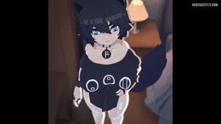 Releasing stress with a Cat Girl😏🤤 (Artist: Amplected)
