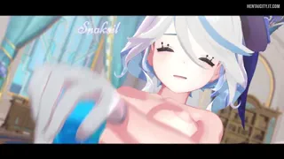 Furina Squirt (Animation By Me) [Snaksil]
