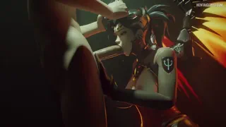 I wonder how many of you sluts will drop to your knees like this when you're protected in game by your tank