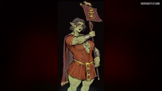 Proud Orc Shaman/Priestess/misc charmed by Human. Details in the body