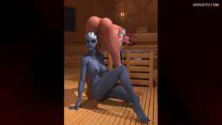 Liara x Femshep (Oc)