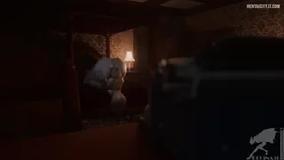 Ashley Graham Ass Focus For Lady Dimitrescu [Resident Evil]