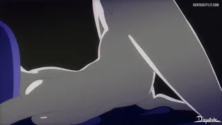 Raven getting fucked by tentacles [Teen Titans]