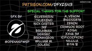 Minecraft-themed animation