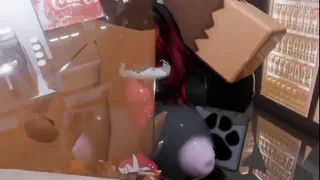 Slutty Furry Roblox Gets Cumshot